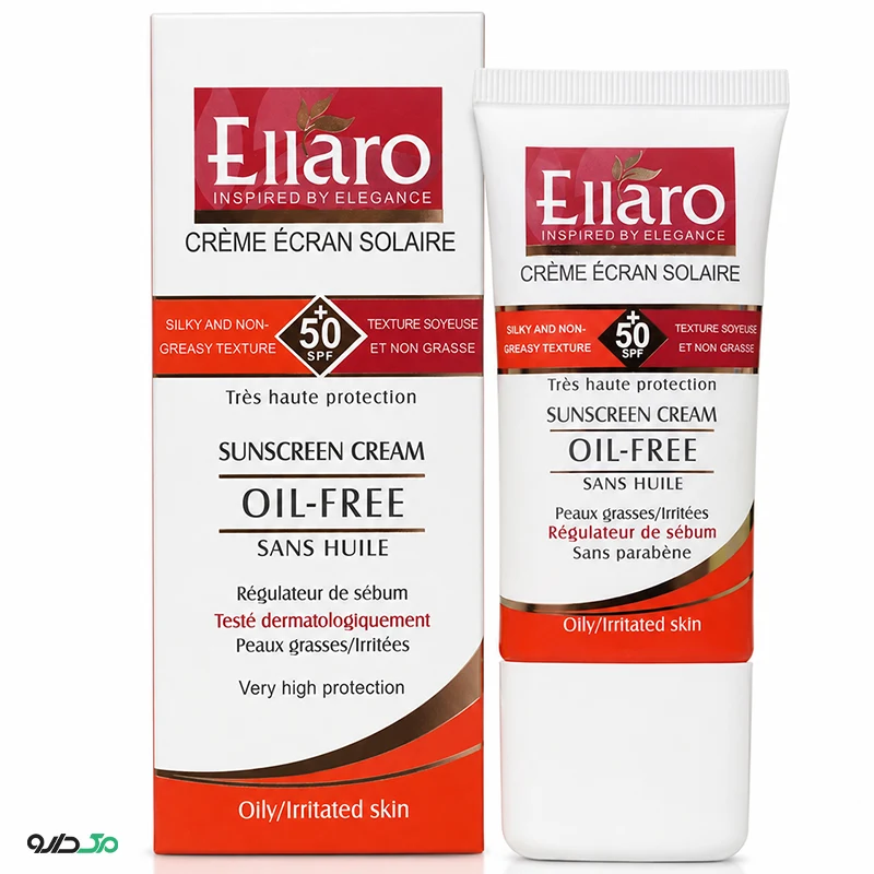 کرم ضد آفتاب پوست چرب الارو SPF50